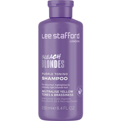 Abbildung von Lee Stafford Bleach Blondes Purple Toning Shampoo 250ml