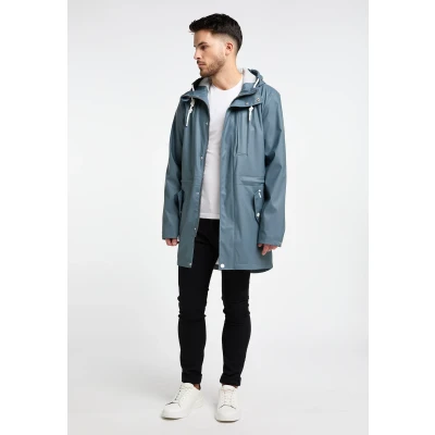 Abbildung von Regenjacke EISGEBUNDEN XL / Blue Gray 100% Polyester