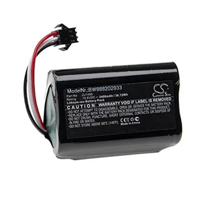 Abbildung von vhbw Akku Ersatz für Ecovacs DA60 Darfon, ZJ1450 Staubsauger Home Cleaner Heimroboter (3400mAh, 10,8V, Li Ion)