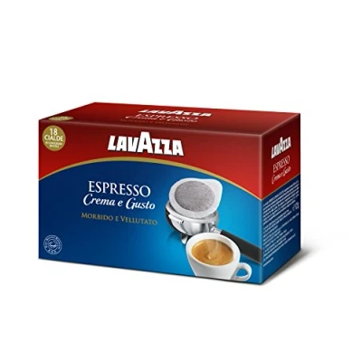 Abbildung von 108 Kaffeepads Lavazza Espresso Crema E Gusto Kaffee Coffee ese (6x 18) Pads