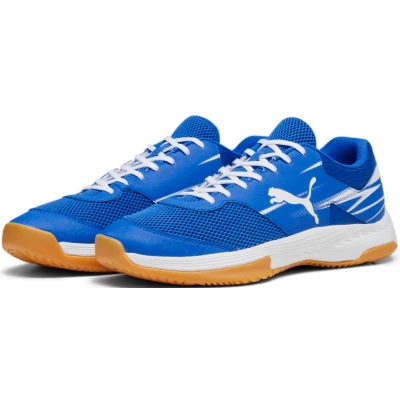 Abbildung von Puma Varion II Handballschuh, Herren, Größe: 46.5, Team royal/white/gum Textil/synthetik