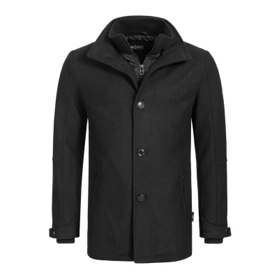 Abbildung von Indicode Jeans MÄNTEL Brittany Übergangsjacke, Herren, Größe: Small, Black