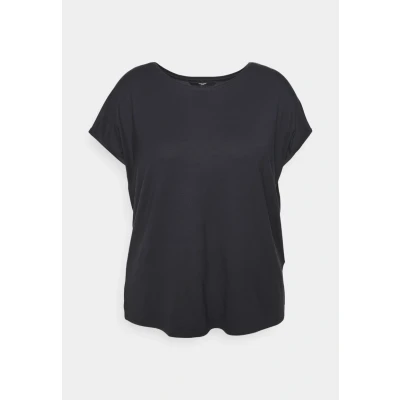 Abbildung von Vero Moda Curve Vmaya Plain Tshirt basic, Damen, Größe: 46/48, Black
