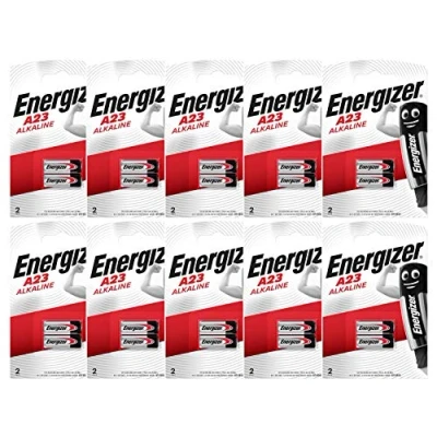 Abbildung von Energizer A23 (23A/MN21/LRV08/8LR932) 12V Alkaline Batterie 20 Stück
