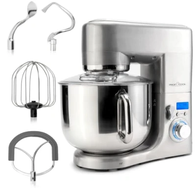 Abbildung von ProfiCook PC KM 1096 Küchenmaschine silber