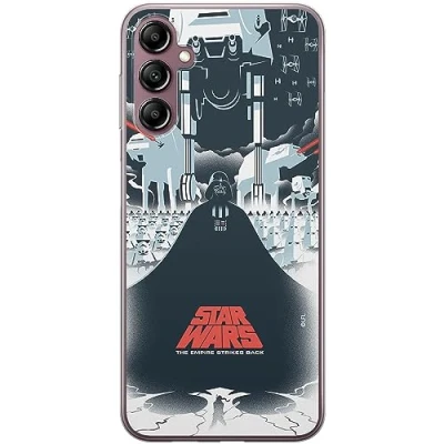 Abbildung von ERT GROUP Handyhülle für Samsung A14 4G/5G Original und offiziell Lizenziertes Star Wars Muster 023 optimal an die Form des Handy angepasst, hülle aus TPU