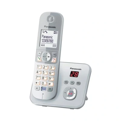 Abbildung von Panasonic KX TG6821G Schnurloses DECT Telefon (Mobilteile: 1, mit Anrufbeantworter)