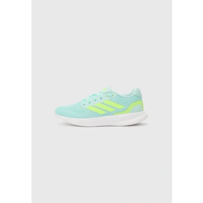 Abbildung von adidas Performance Runfalcon Laufschuh Straße, Damen, Größe: 42, Semi flash aqua/lucid lemon/core black Schuhe