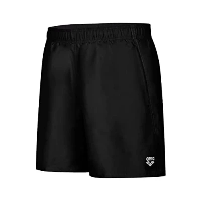 Abbildung von Arena Fundamentals Badeshorts, Herren, Größe: Large, Black white