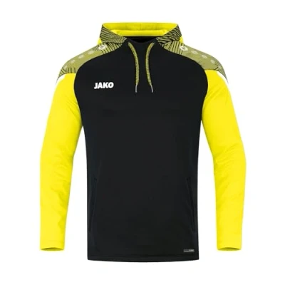 Abbildung von JAKO Performance Kapuzenpullover, Herren, Größe: 50, Shwarz/soft yellow