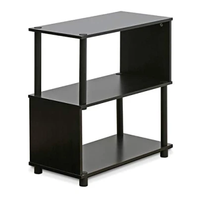 Abbildung von Furinno Flexi Regal mit 3 Ebenen, holz, Espresso, 29.97 x 60.02 64.62 cm