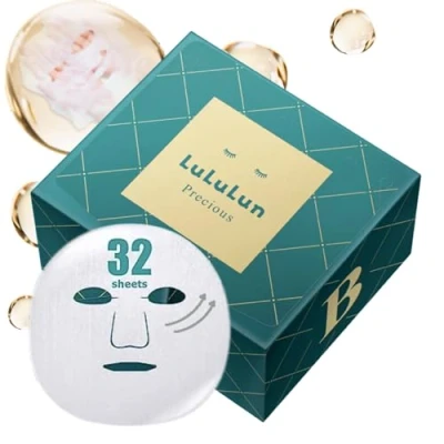 Abbildung von Lululun Precious Face Mask 32pcs Aging Care Green Skin maintenance type