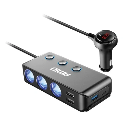 Abbildung von AMiO 03781 Verteiler, Zigarettenanzünder 120W