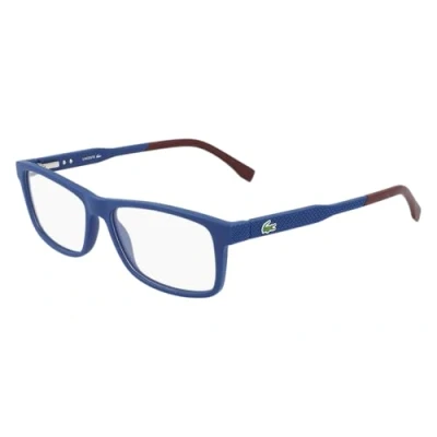 Abbildung von Brillen LACOSTE 46057 424 BLUE MATTE 55/15/145 MALE