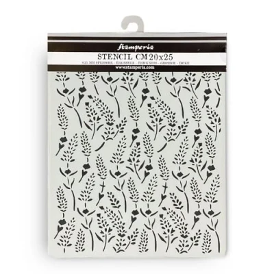 Abbildung von Stamperia Thick Stencils for Scrapbooking, Albums, Card Making, Bullet Journalling and More, Pattern, Flexible Material, Easy to Clean, Perfect Hobbies, Crafts Gifting (Lavender)