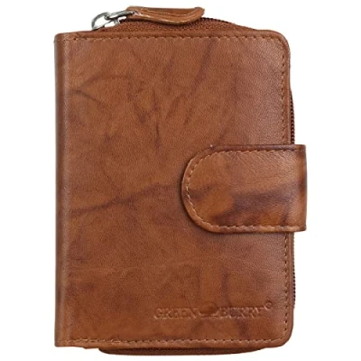 Abbildung von Greenburry Basic Geldbörse, Damen, Größe: One Size, Cognac