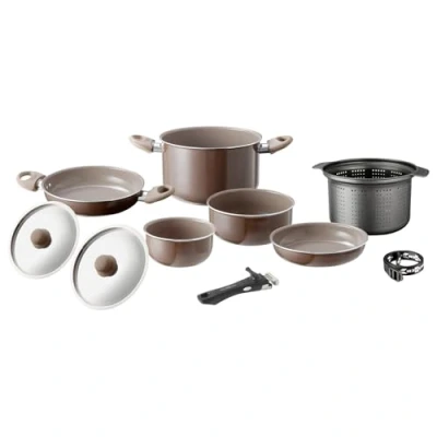 Abbildung von BRUNNER Topfset Chocolate 9 Plus 1 Durchm. 22