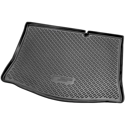 Abbildung von Recambo Gummi Kofferraumwanne Premium passend für Alfa Romeo Giulietta 940 BJ 2010 2020 passgenau mit Rand