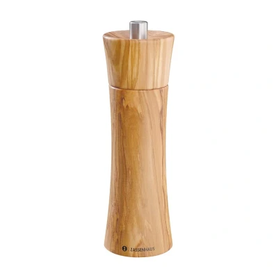 Abbildung von Zassenhaus Pfeffermühle Frankfurt Olivenholz 18 cm