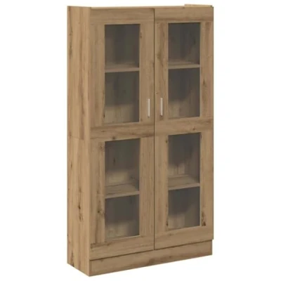 Abbildung von vidaXL Bücherregal Highboard Artisan Eiche 82,5x30,5x150 cm Holzwerkstoff, 1 tlg.