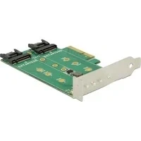 Abbildung von PCI Express Karte &gt; 3 x M.2 Slot, Controller