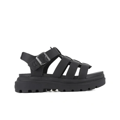 Abbildung von Palladium Pallacruise Fisherman Trekkingsandale, Damen, Größe: 37, Black Schuhe
