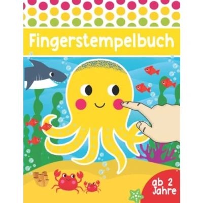 Abbildung von Fingerstempelbuch: Punktmarker Malbuch für Kleinkinder,Dot Marker Aktivitätsbuch kinder