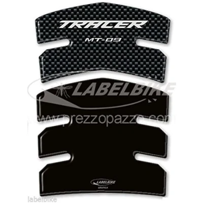 Abbildung von labelbike 3D Gelharz Aufkleber Motorrad Tankpad kompatibel mit Yamaha Tracer MT 09