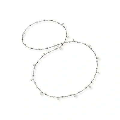 Abbildung von Engelsrufer Damen Halskette Little Joy aus Sterling silber mit kleinen Charm Elementen in Länge: 80cm