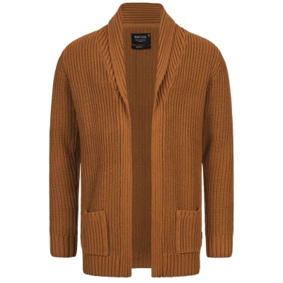Abbildung von Indicode Jeans Anaheim Strickjacke, Herren, Größe: Small, Rubber