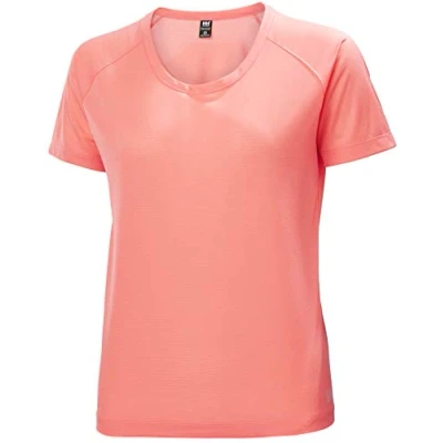Abbildung von Helly Hansen Verglas Pace T Shirt Hot Coral S