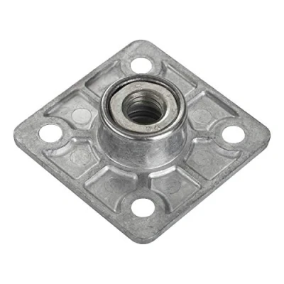Abbildung von 4 x Tischbeinverbinder KEA eckig 47,5 mm für M10 Gewindeschraube Tischbeschlag Tischbeinbeschlag von SO TECH®