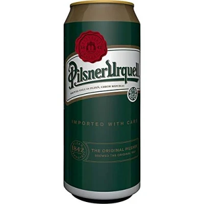 Abbildung von 24 Dosen a 0,5L Pilsener Urquell Orginal Bier inc. 6.00 Einweg Pfand Tschechien