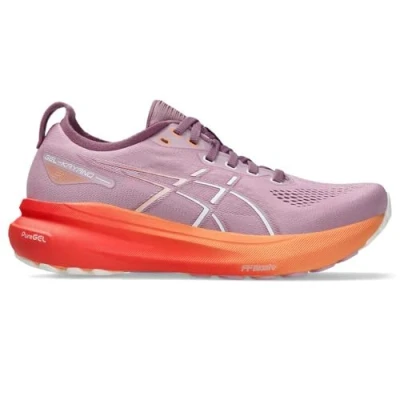 Abbildung von Asics Gelkayano 31 Laufschuh Straße, Damen, Größe: 41.5, Lilac/orange Schuhe