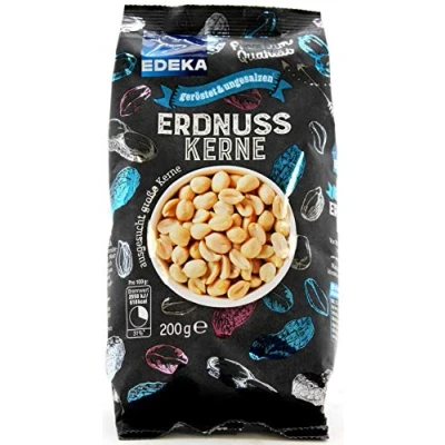 Abbildung von Edeka Erdnusskerne geröstet und ungesalzen, 7er Pack (7 x 200g)