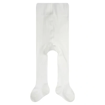 Abbildung von FALKE Unisex Baby Strumpfhose Family B TI nachhaltige biologische Baumwolle einfarbig 1 Stück, Weiß (Off White 2040) neu umweltfreundlich, 80 92