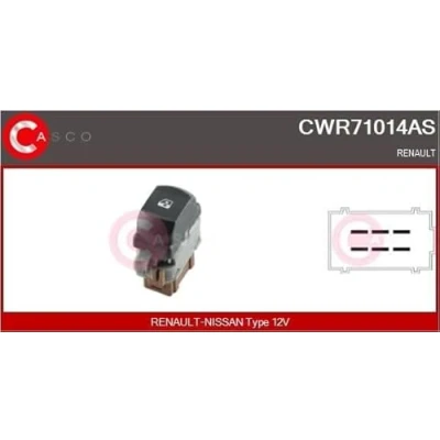 Abbildung von SANDO SWR71014.0 Schalter, Fensterheber vorne RENAULT: MEGANE 2 Coupe Cabriolet, Stufenheck, Kombi