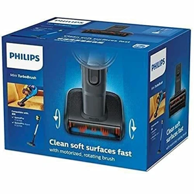 Abbildung von Philips Mini Turbobürste FC8079/01, Zubehör für SpeedPro FC6723 FC6728 und Serie 5000 Akkusauger, (1 tlg), ideal zum Entfernen von Tierhaaren
