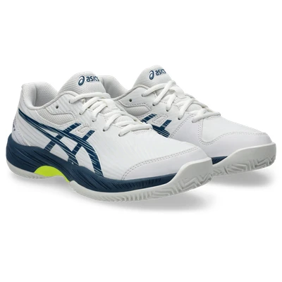 Abbildung von Asics Multicourt Tennisschuh für Kinder, Größe: 35, Dunkelblau Schuhe