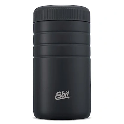 Abbildung von Esbit Thermobehälter Majoris für Essen Warmhaltebehälter 550 ml aus Edelstahl warme und kalte Speisen in Schwarz