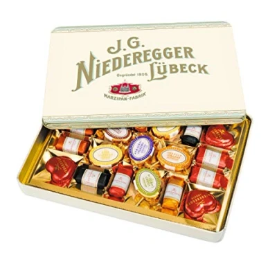 Abbildung von Niederegger Nostalgiedose Marzipanerie, 1er Pack (1 x 270 g)