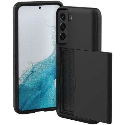 Abbildung von Samsung Galaxy S22 Hülle Kunststoff iMoshion Hard Case/Backcover Handyhülle Schwarz