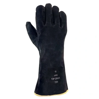 Abbildung von uvex Schweißerhandschuhe Top Grade 7200 10 schwarz