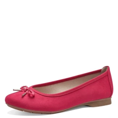 Abbildung von JANA Klassischer Ballerina, Damen, Größe: 37, Fuxia Schuhe