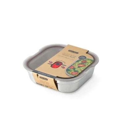 Abbildung von Multifunktionsbox Steel Food Box Square 1.1 Liter