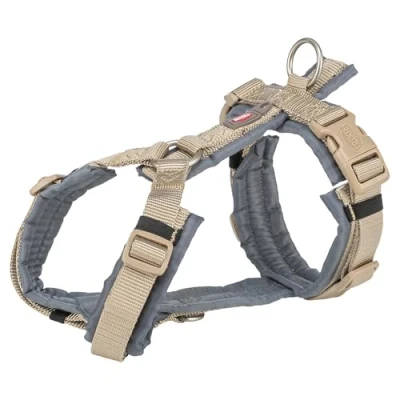 Abbildung von TRIXIE Hunde Geschirr Premium Trekking sand/grafit