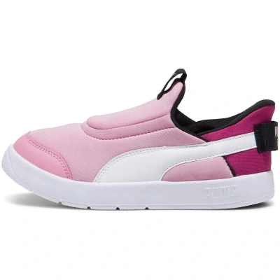 Abbildung von Turnschuhe Puma Courtflex V3 Sliptech Ps. Rosa. Kinder