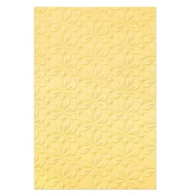 Abbildung von Sizzix by Chapter Multi Level Textured Impressions Embossing Folder Flower Power von Jennifer Ogborn 665747 Kapitel 2 2022, Papier, multicolor, One Size