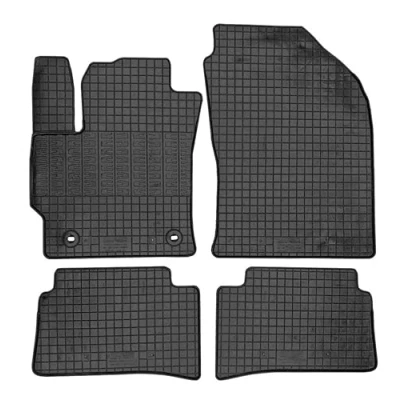 Abbildung von edecor Gummifussmatten Automatten Gummimatten Gummi Fußmatten Satz Set für Toyota Corolla E210 Hybrid ab Bj. 2019