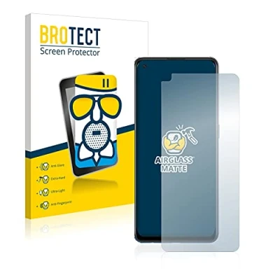 Abbildung von BROTECT Entspiegelungs Schutzglas für Oppo A74 Schutz Folie Panzerfolie Glas Matt [Extrem Kratzfest 9H, Anti Reflex, Fingerprint]